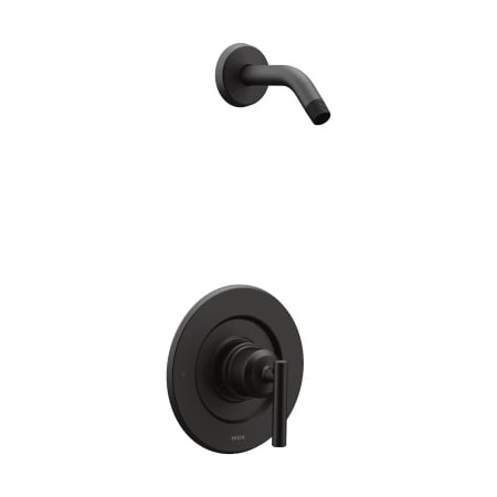 Moen Gibson Shower Trim Package with M-PACT® and Posi-Temp® - Less Shower Head and Valves Matte Black