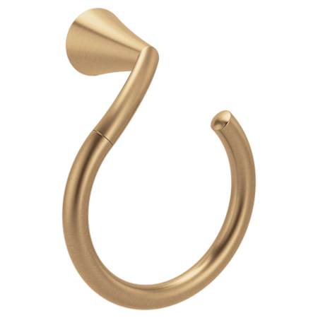 Moen Glyde 6" Wall Mounted Towel Ring Bronzed Gold
