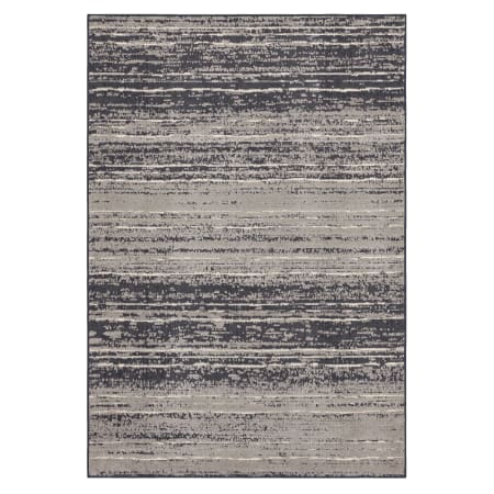 Mohawk Home Cashmere Chaffee 2' x 3-3/4' Polyester Abstract and Striped Indoor Rectangular Area Rug Chaffee Gray