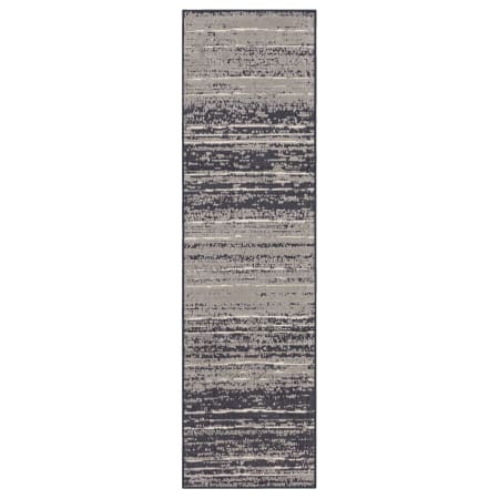 Mohawk Home Cashmere Chaffee 2' x 7-1/2' Polyester Abstract and Striped Indoor Rectangular Area Rug Chaffee Gray