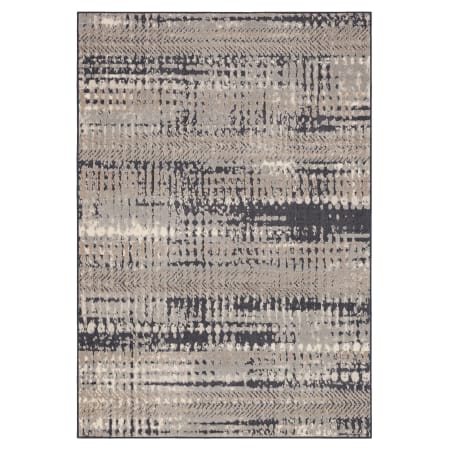 Mohawk Home Cashmere Gaillard 2' x 3-3/4' Polyester Abstract and Striped Indoor Rectangular Area Rug Gaillard Gray