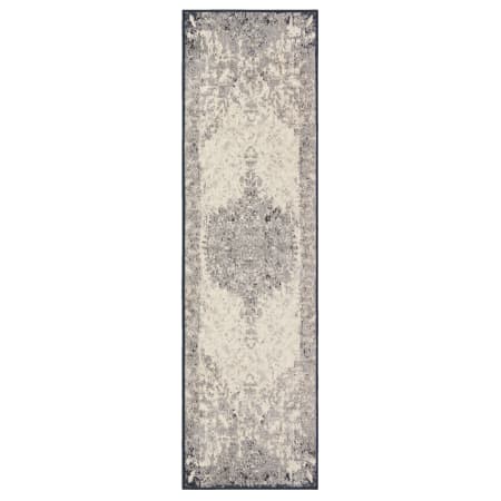 Mohawk Home Cashmere Marion 2' x 5' Polyester Vintage Indoor Rectangular Area Rug Marion Gray