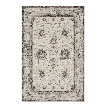 Mohawk Home Cleo Waldorf Light 7-3/4' x 10' Polypropylene Floral and Vintage Indoor Rectangular Area Rug Waldorf Light Gray