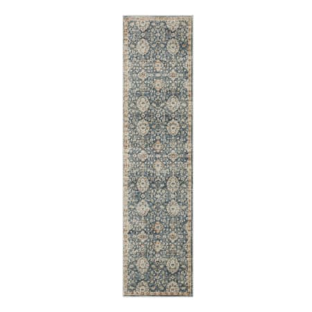 Mohawk Home Amada Theseus 2' x 8' Polyester Floral and Vintage Indoor Rectangular Area Rug Theseus Anthracite