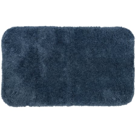Mohawk Home Kingston Bath 1-3/4' x 2-3/4' Shag Polyester Solid Indoor Rectangular Bathroom Rug Slate Blue