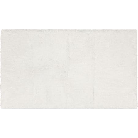 Mohawk Home Classic Cotton II Bath 1-1/2' x 2' Shag Cotton Solid Indoor Rectangular Bathroom Rug White