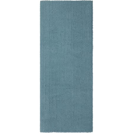 Mohawk Home Island Life Bath 2' x 5' Polyester Solid Indoor Rectangular Bathroom Rug Glacier