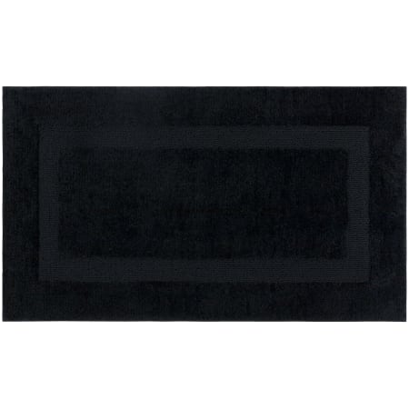 Mohawk Home Knitted Bath 1-3/4' x 2-3/4' Polyester Border Indoor Rectangular Bathroom Rug Prestige Black