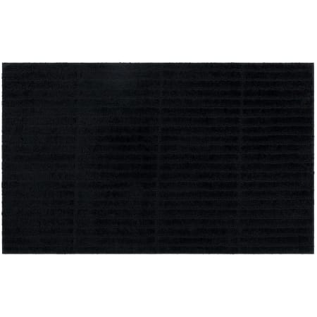 Mohawk Home Knitted Bath 1-3/4' x 2-3/4' Polyester Geometric Indoor Rectangular Bathroom Rug Sanctuary Black