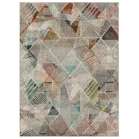 Mohawk Home Whimsy 6' x 9' Polypropylene Geometric and Striped Indoor Rectangular Area Rug Cantu Multi