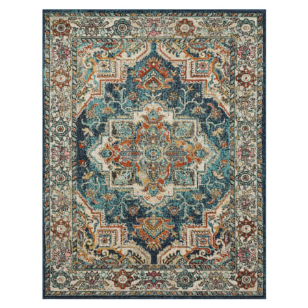 Mohawk Home Whimsy Dellen 5-1/4' x 8' Polypropylene Vintage Indoor Rectangular Area Rug Dellen Blue