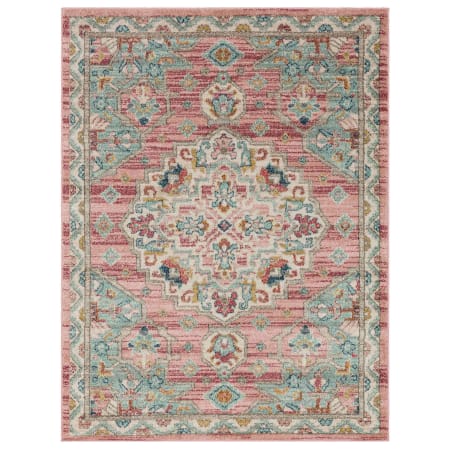 Mohawk Home Whimsy Laughton 2' x 3' Polypropylene Vintage Indoor Rectangular Area Rug Laughton Pink