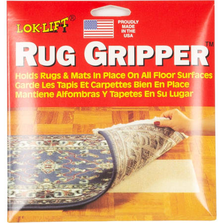 Mohawk Home Rug Pad- Rug Gripper 1/4' x 1-1/2' Rectangular Non-Slip Area Rug Pad White