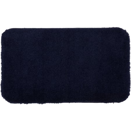 Mohawk Home Pure Perfection Bath 1-1/2' x 2' Shag Nylon Solid Indoor Rectangular Bathroom Rug Pure Perfection Navy