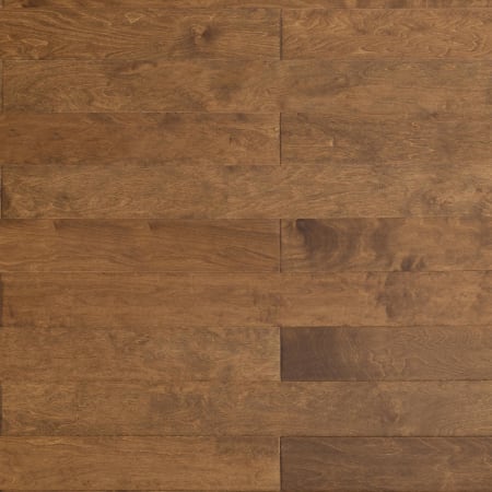 Mohawk Industries Mohawk Basics 5" Wide Handscraped Engineered Birch Hardwood Flooring with 5-Ply Layers - Sold by Carton (23 SF/Carton) Cafe Birch