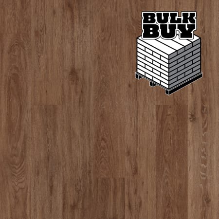 Mohawk Industries Elite Rigid 39" x 50" Embossed Vinyl Flooring with 2mm Wear Layer - Sold by Pallet (1193 SF/Pallet) Chocolate Oak