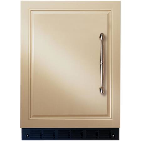 Monogram 24 Inch Wide 5.4 Cu. Ft. Compact Refrigerator with Full Extension Crisper Drawer Panel Ready