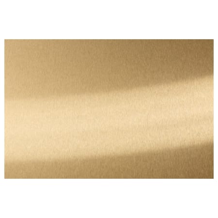 Monogram Designer 36 Inch Top Panel Kit for Refrigerator Brass