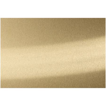 Monogram Designer 72 Inch Top Panel Kit for Refrigerator Brass