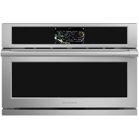Monogram Statement 30 Inch Wide 1.7 Cu. Ft. 925 Watt Built In Microwave with Five-in-One 240V Advantium Technology Stainless Steel