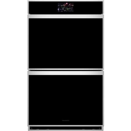 Monogram 30 Inch Wide 10 Cu. Ft. Double Electric Oven with Voice Control Stainless Steel