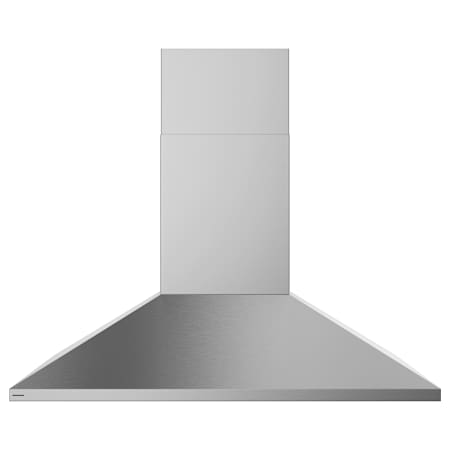 Monogram 48" Wall-Mounted Pyramid Chimney Vent Hood with Air Quality Sensors Stainless Steel