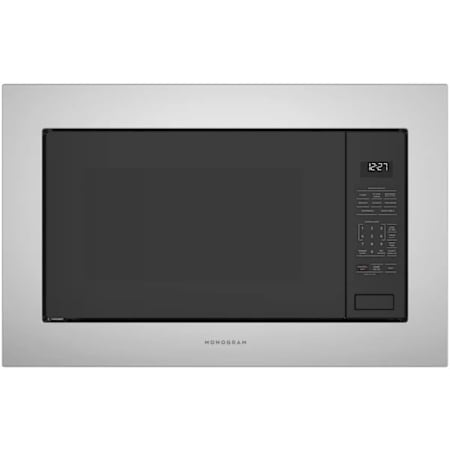 Monogram Built-in Microwave - Less Trim Kit Stainless Steel