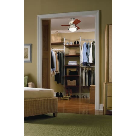 Application Shot of Star-Tech Fan in the Walk-in Closet