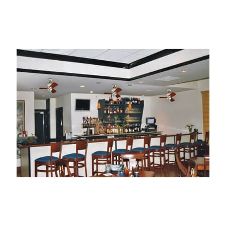 Application Shot of the Micro 24 Fan in the Bar