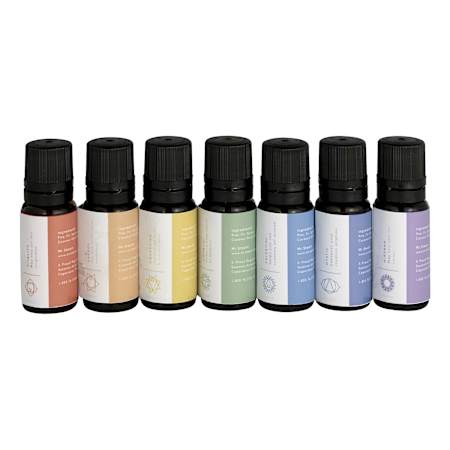 Mr Steam Aroma Chakra Multi Chakra Aroma Oil Package in 10 mL Bottle N/A