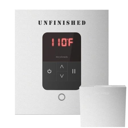 Mr Steam iTempo Digital Steam Shower Control Unit with Square Steamhead Custom Plating