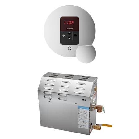 Mr Steam MS 7.5 kW (7500 W) Steam Shower Generator Package with Round iTempo Control Polished Chrome