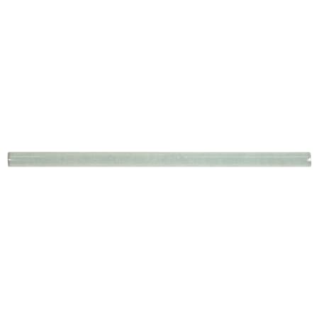 MSI Renzo - 12" x 5/8" Glossy Ceramic Grout or Thin-Set Quarter Round Tile Trim Jade