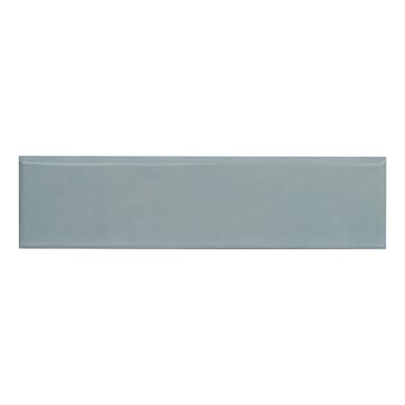 MSI Renzo - 12" x 3" Glossy Ceramic Grout or Thin-Set Bullnose Sky