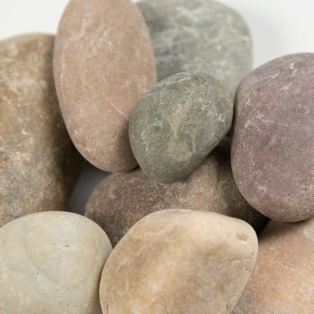MSI Niagara Yellow Pebbles 1" to 2 1/2" Bagged Landscape Rock - Sold by Pallet (27.5 CF/Pallet) Amazon Multi