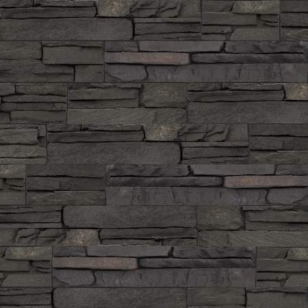 MSI Terrado 9" x 20" Concrete Hardscape Wall Tile - Splitface Concrete Visual - Sold by Pallet (240 SF/Pallet) Anthracite