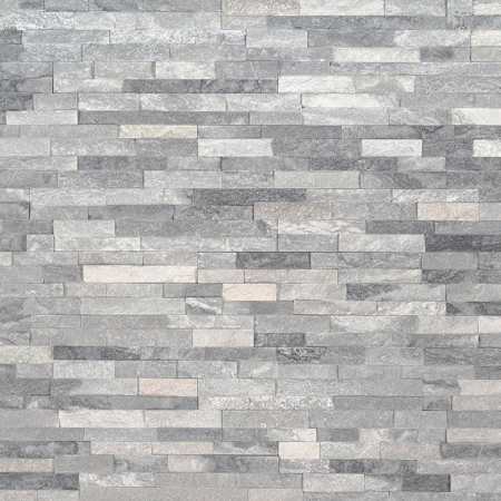MSI 4-1/2" x 16" Marble Hardscape Wall Tile - Splitface Marble Visual - Sold by Pallet (360 SF/Pallet) Alaska Gray