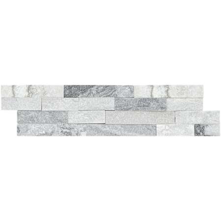 MSI 6" x 24" Marble Hardscape Wall Tile - Splitface Marble Visual - Sold by Pallet (210 SF/Pallet) Alaska Gray