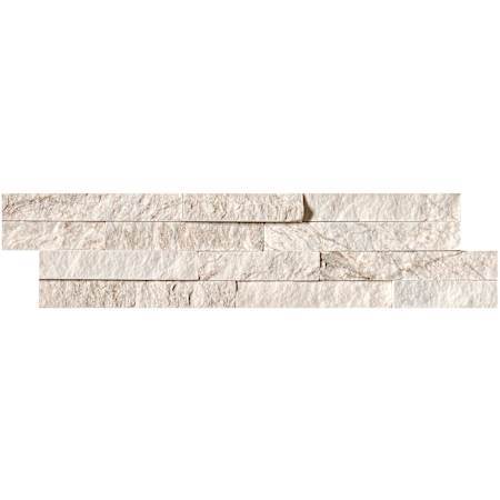 MSI 6" x 24" Quartzite Hardscape Wall Tile - Splitface Quartzite Visual - Sold by Pallet (210 SF/Pallet) Royal White