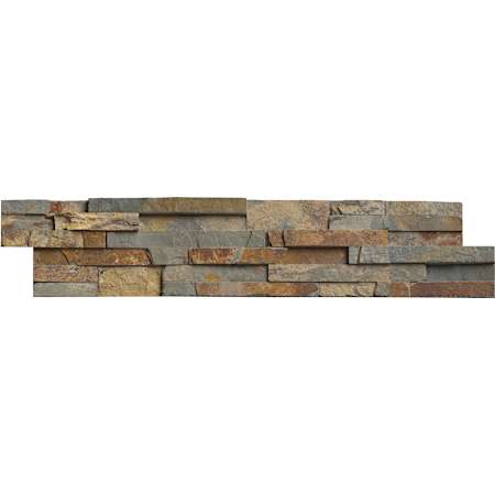 MSI 24" x 6" Rectangle Wall Tile - Textured Quartzite Visual - Sold by Carton (6 SF/Carton) Natural