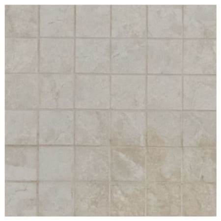 MSI Ansello - 2" x 2" Square Linear Floor and Wall Mosaic Tile - Matte Stone Visual - Sold by Carton (8 SF/Carton) Ivory