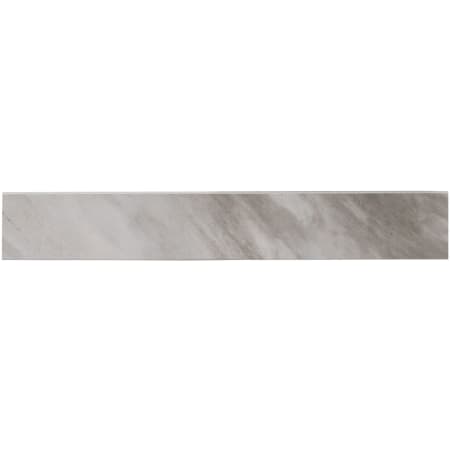 MSI Eden - 24" x 4" Matte Porcelain Grout or Thin-Set Bullnose Bardiglio