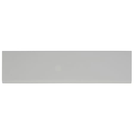 MSI 16" x 4" Polished Ceramic Thin-Set Bullnose Tile Trim Gray
