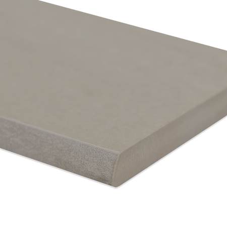 MSI Malahari 24" x 3" Lappato Porcelain Grout or Thin-Set Tile Bullnose - Sold by Carton (44 LF/Carton) Greige