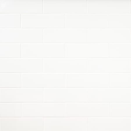 MSI Metro 4" x 12" Rectangle Wall Tile - Glossy Visual - Sold by Carton (13.32 SF/Carton) White