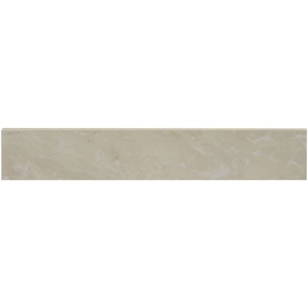 MSI Onyx - 18" x 3" Polished Porcelain Grout or Thin-Set Bullnose Ivory