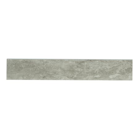 MSI 3" x 18" Polished Porcelain Thin-Set Bullnose Gray