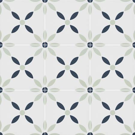 MSI Amara - 8" x 8" Encaustic Floor and Wall Tile - Matte Visual - Sold by Pallet (371.52 SF/Pallet) Greta