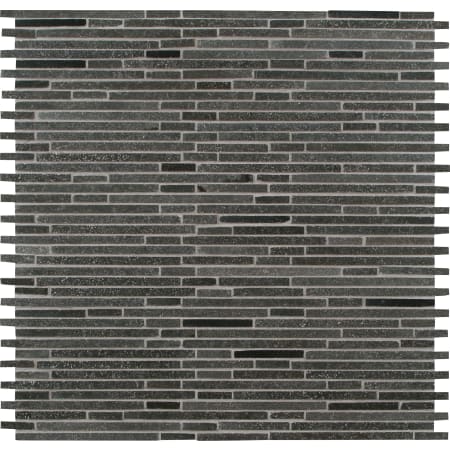 MSI 12" x 12" Linear Mosaic Sheet - Honed Stone Visual - Sold by Carton (10 SF/Carton) Basalt Blue