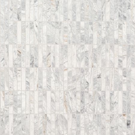 MSI Capri Blue Stack Pattern 12" X 12" Honed Marble Mesh-Mounted Mosaic Tile - Sold by Carton (10 SF/Carton) Blue